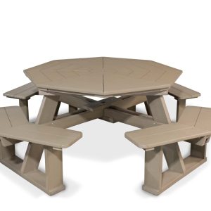 octagon outdoor table