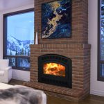 zero clearance indoor wood fireplace